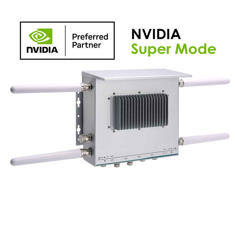Rugged IP67-rated Fanless Edge AI System with NVIDIA® Jetson Orin