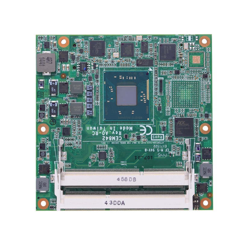 COM Express Type 6 Compact Module with Intel Atom E3845 - CEM843