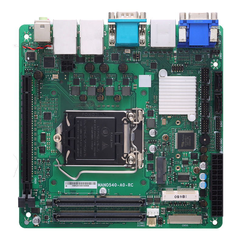 Mini-ITX Motherboard with 10th Gen Intel Core - MANO540
