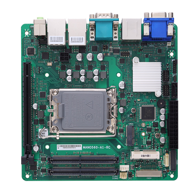 Mini-ITX SBC with LGA1700 14th Gen Intel Core - MANO560