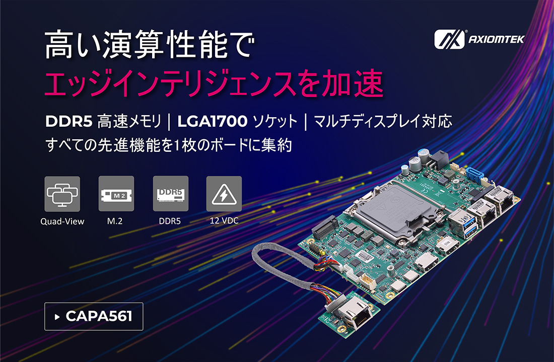 高性能マルチディスプレイ対応 3.5インチボードCAPA561