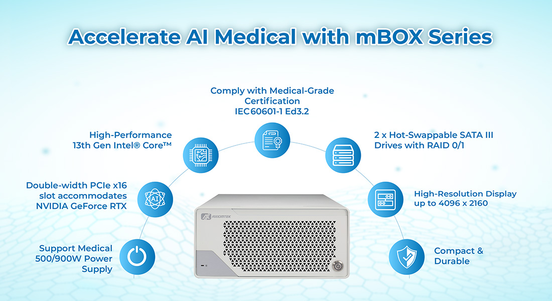 Accelerate AI Medical with mBOX Series
